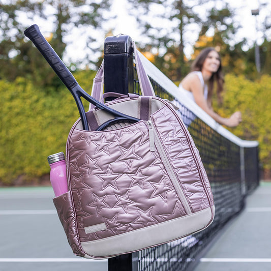 Melbourne Tennis Backpack Rose Star Luxe