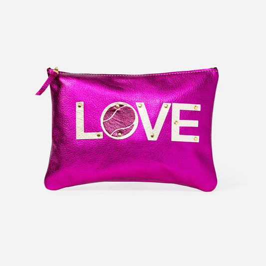 Lex Clutch Fuchsia LOVE Tennis