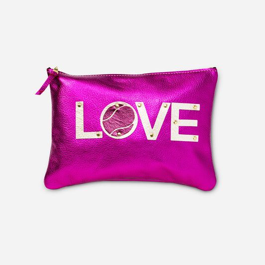 Lex Clutch Fuchsia LOVE Tennis